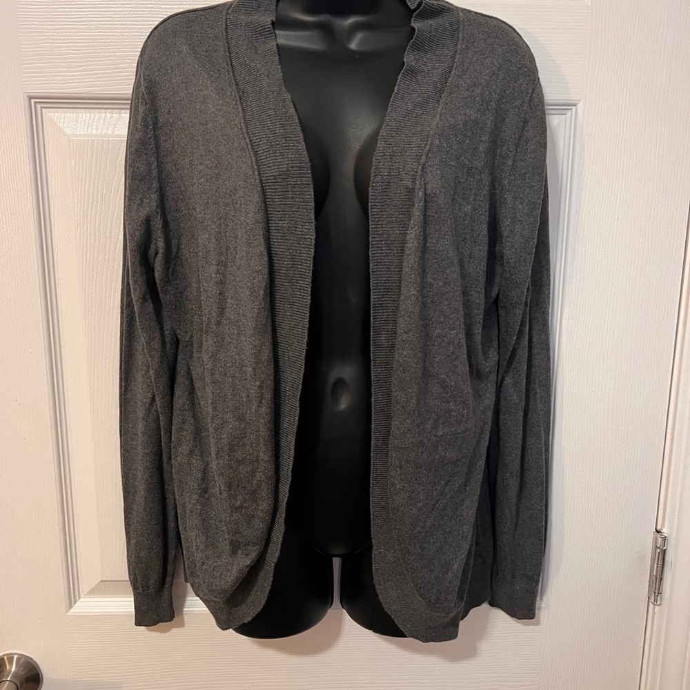 Liz Claiborne Charcoal Knit Sweater